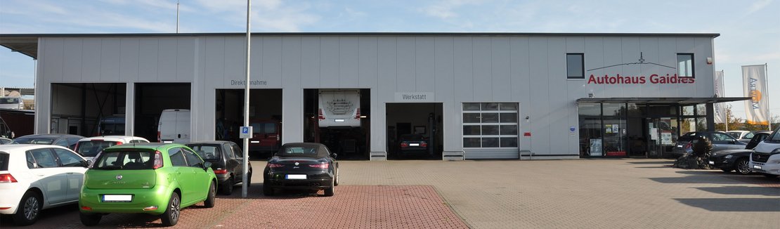 Autohaus Gaidies Außenansicht